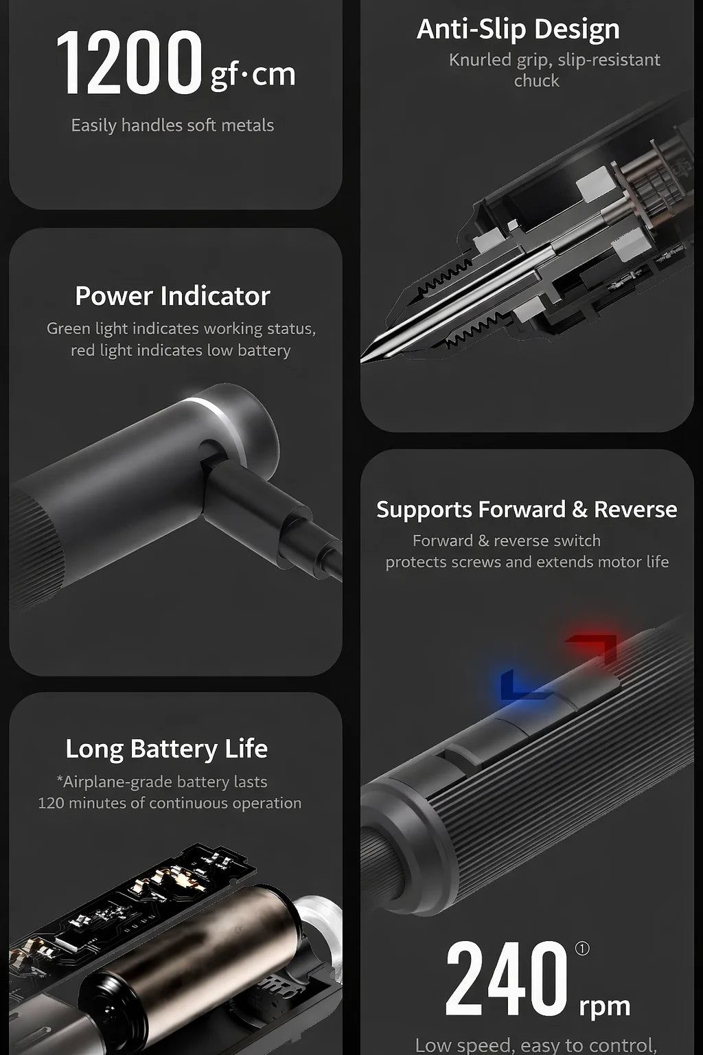 DSPIAE AT-ED01 Orbit Electric Hand Drill Screwdriver for Gunpla Plastic Wooden Soft Metal Drilling Model DIY Assembly Hobby Tool