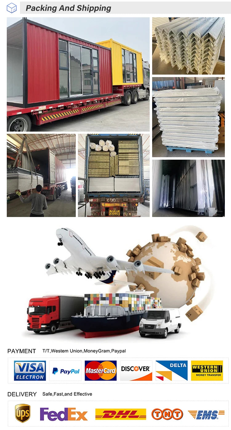 Portable House10 Feet20 Feet, Prefabricated Container House Movable Tool Room, Living Room Small Bedroom
