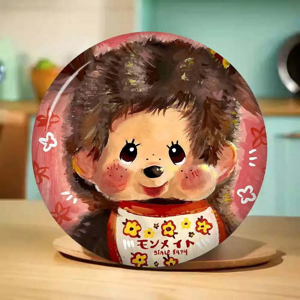 M-Monchhichi Cute Anime Brooches Cute Cartoon  Badge Jacket Jeans Lapel Pin Gift Accessorie