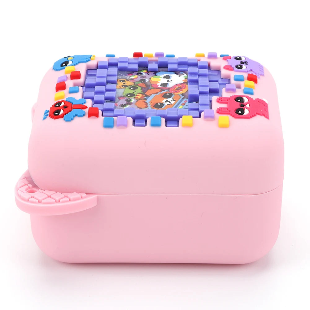 For Bitzee Digital Pet Protective Case With Lanyard Silicone Protective Cover Shockproof Storage Bag Portable EVA Carrying Case