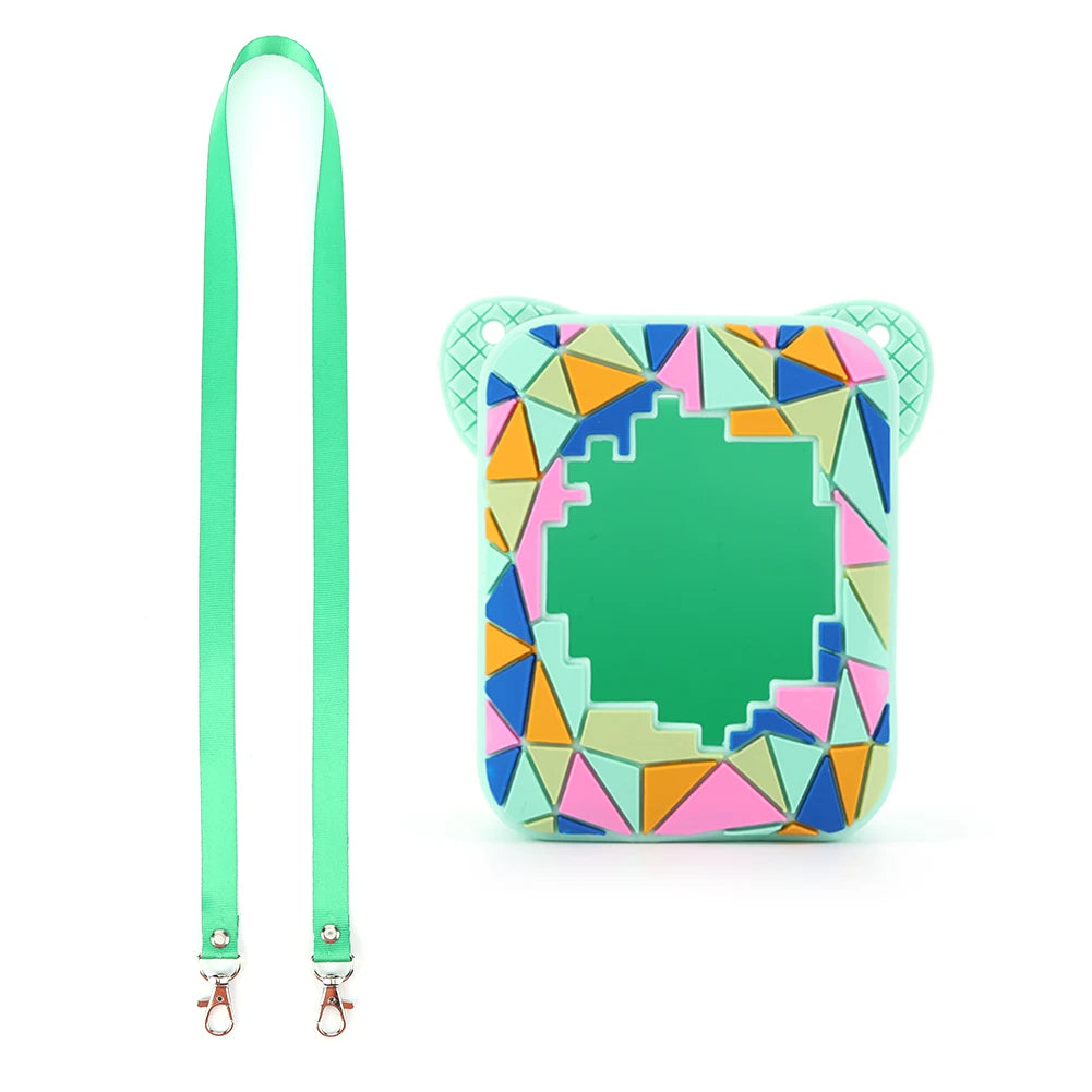 Case for Bitzee Magicals Digital Pet Silicone Protective Cover with Neck Lanyard Magicals Interactive Toy 3D Printed Protector