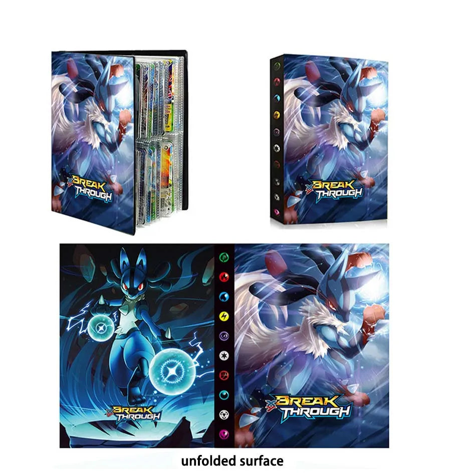 Pokemon Cards Album Book 240Pcs Card Album Creativity New Model Binder HolderCollect Card Book Collection￥