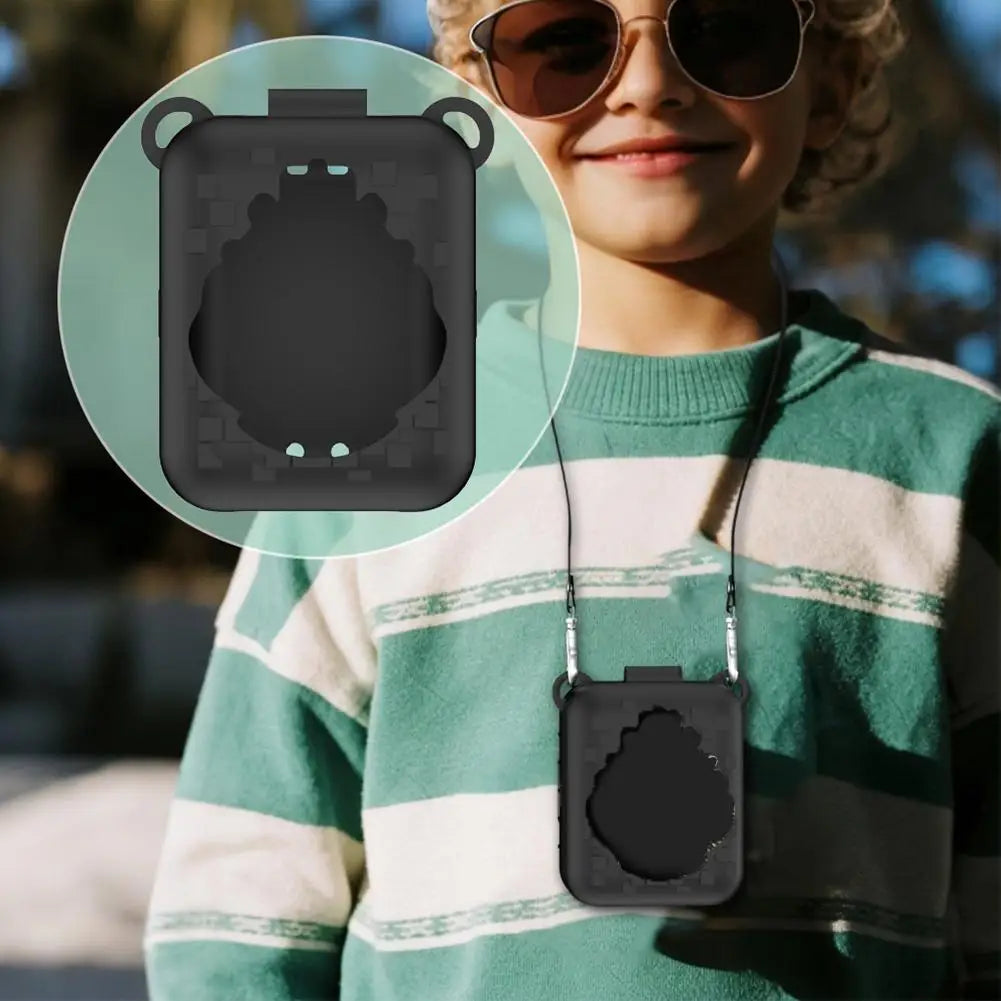 Silicone Protective Cover For Bitzee Interactive Toy H P Electronic Pet Machine With Lanyard Anti Fall Protective Shell Accssory