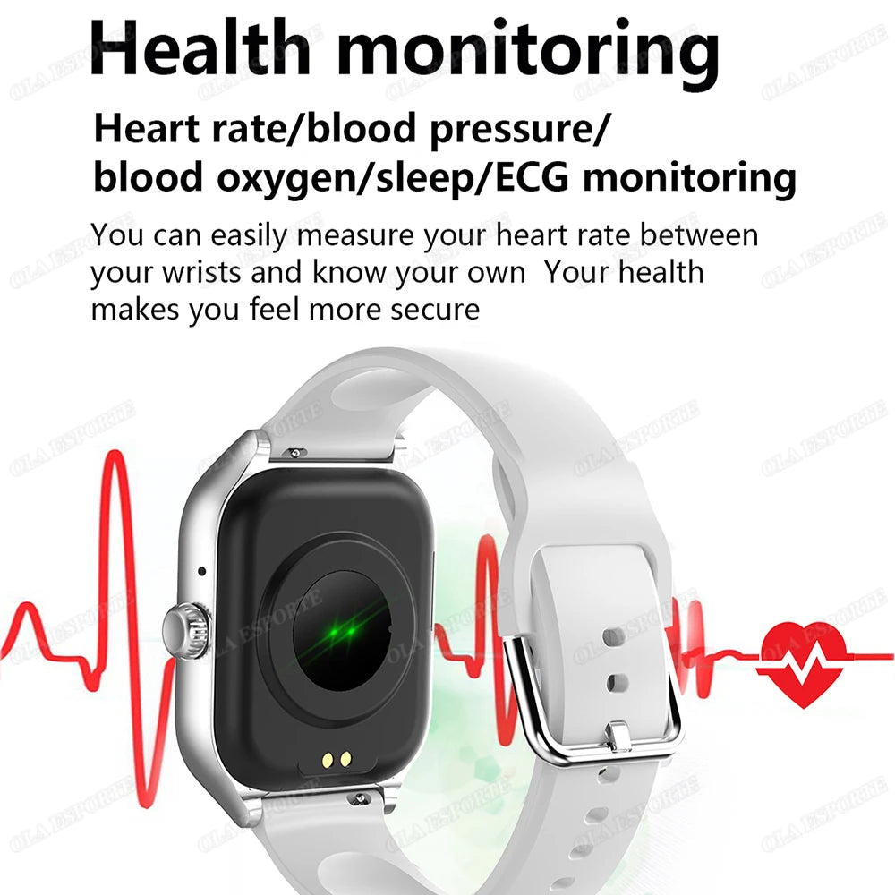 New Smartwatch Global Version GPS Tracker Bluetooth Call Heart Rate Monitor IP68 Waterproof Sports Fitness Smart Watch Men Women