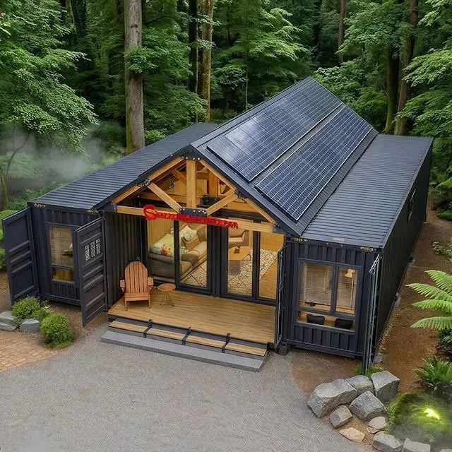20ft Luxury Casa Contenedor Tiny House Prefabricated Living Container House Prefab Container Houses Mobile Home for Hotel Villa