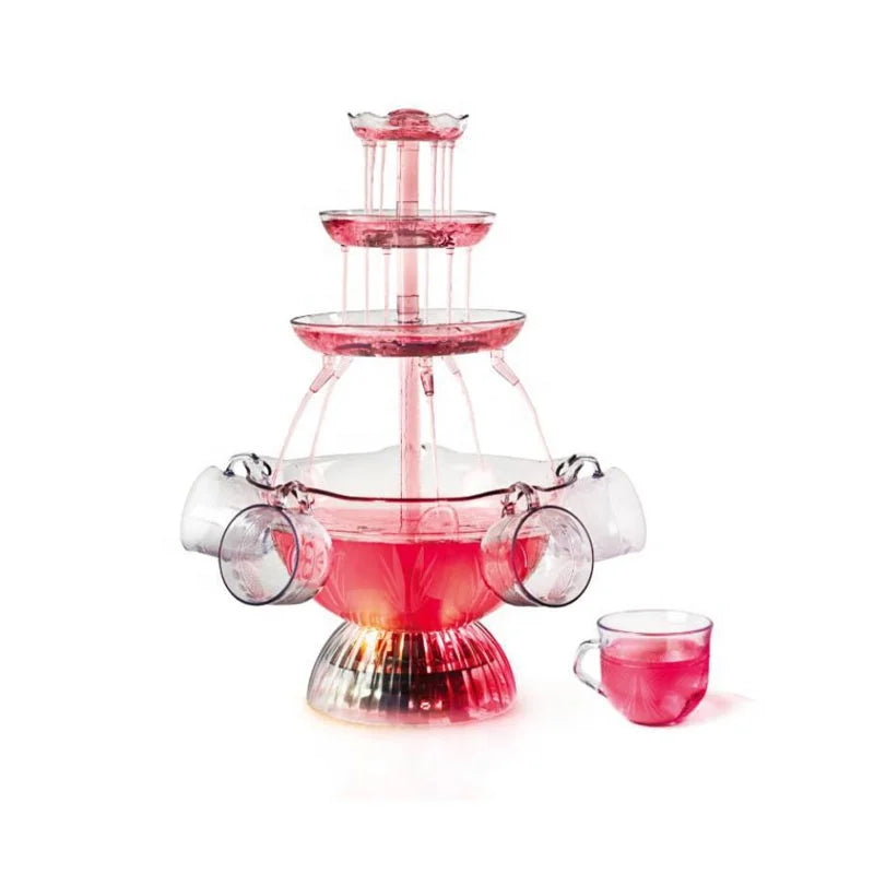 Premium Electric Beverage Fountain Drink Fountain AS Decanter for Parties
