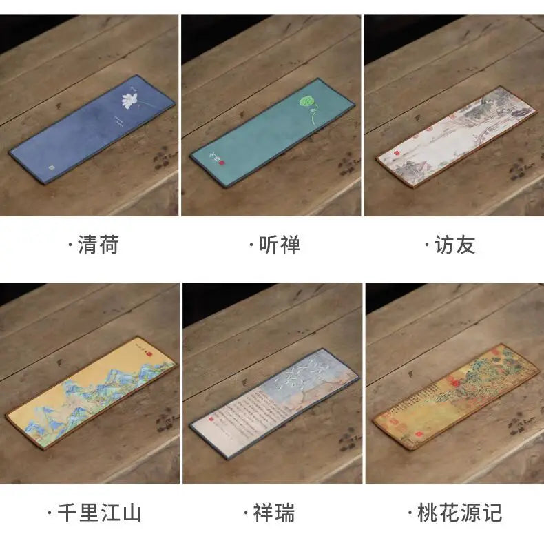 Double-sided tea towel, thickened tea cloth, absorbent towel, tea set, coffee table, tea tray, tea tablecloth, matcha table tea