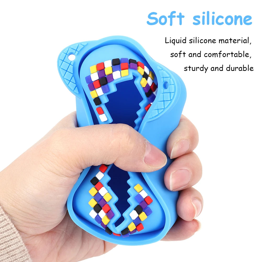 For Bitzee Disneys Digital Pet Protective Case With Lanyard Washable Silicone Cover Case Anti-Scratch Protective Skin Sleeve