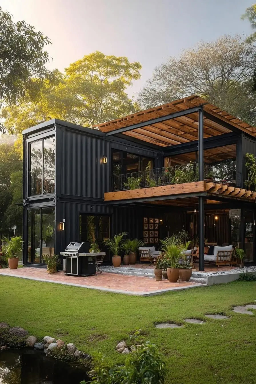 20ft Luxury Casa Contenedor Tiny House Prefabricated Living Container House Prefab Container Houses Mobile Home for Hotel Villa