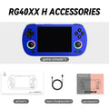 ANBERNIC RG40XX H Handheld Game Console 4'' Screen Linux System Joystick RGB Lighting Effect RG40XXH Video Player Trimui Console