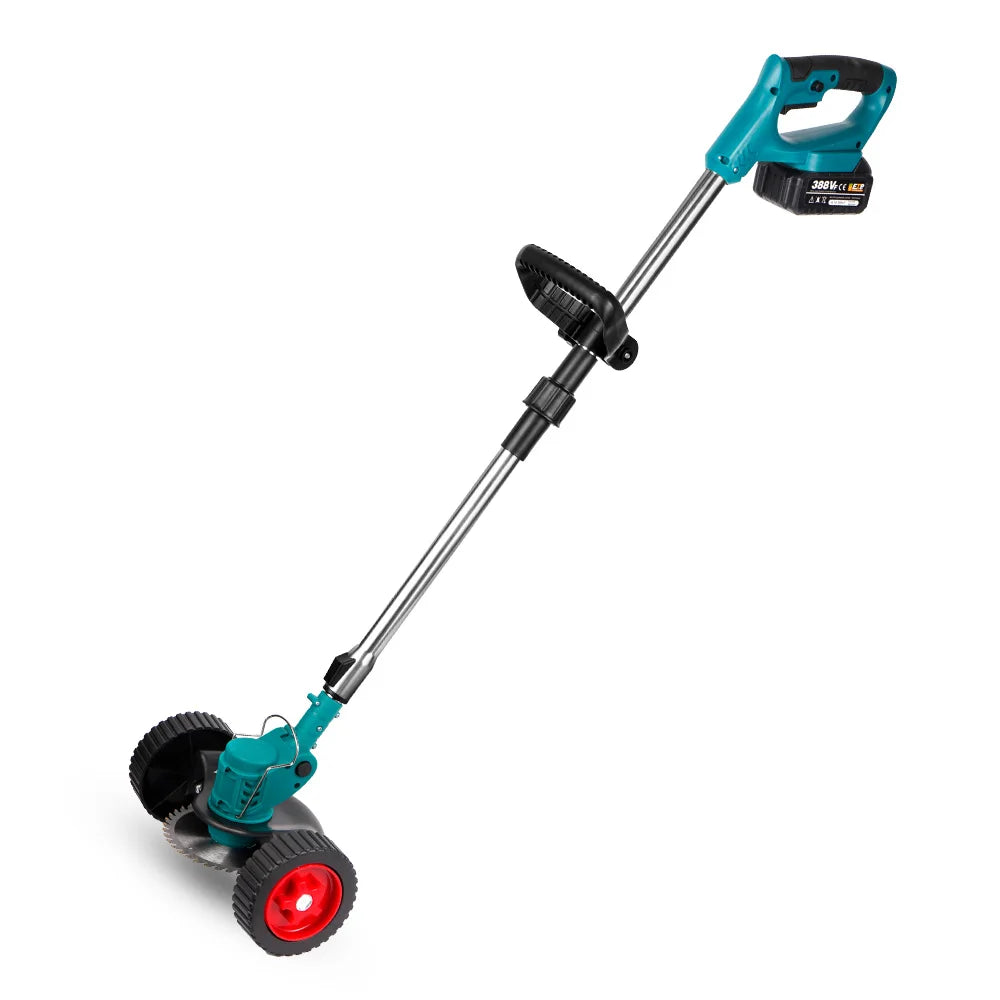 Cordless Electric Lawn Mower Foldable Adjustable Trimmer Efficient Garden Pruning Cutting Power Tools For Makita 18V Battery Pin