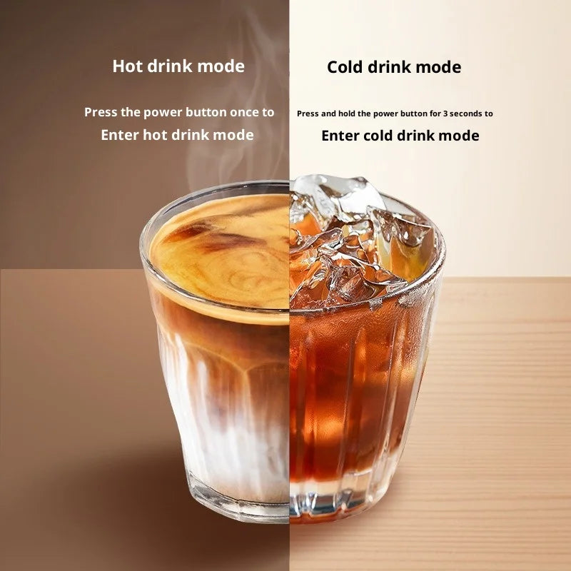 3 in 1 Multifunction Espresso Machine  Nespresso Capsule Coffee Machine Maker for Home Use