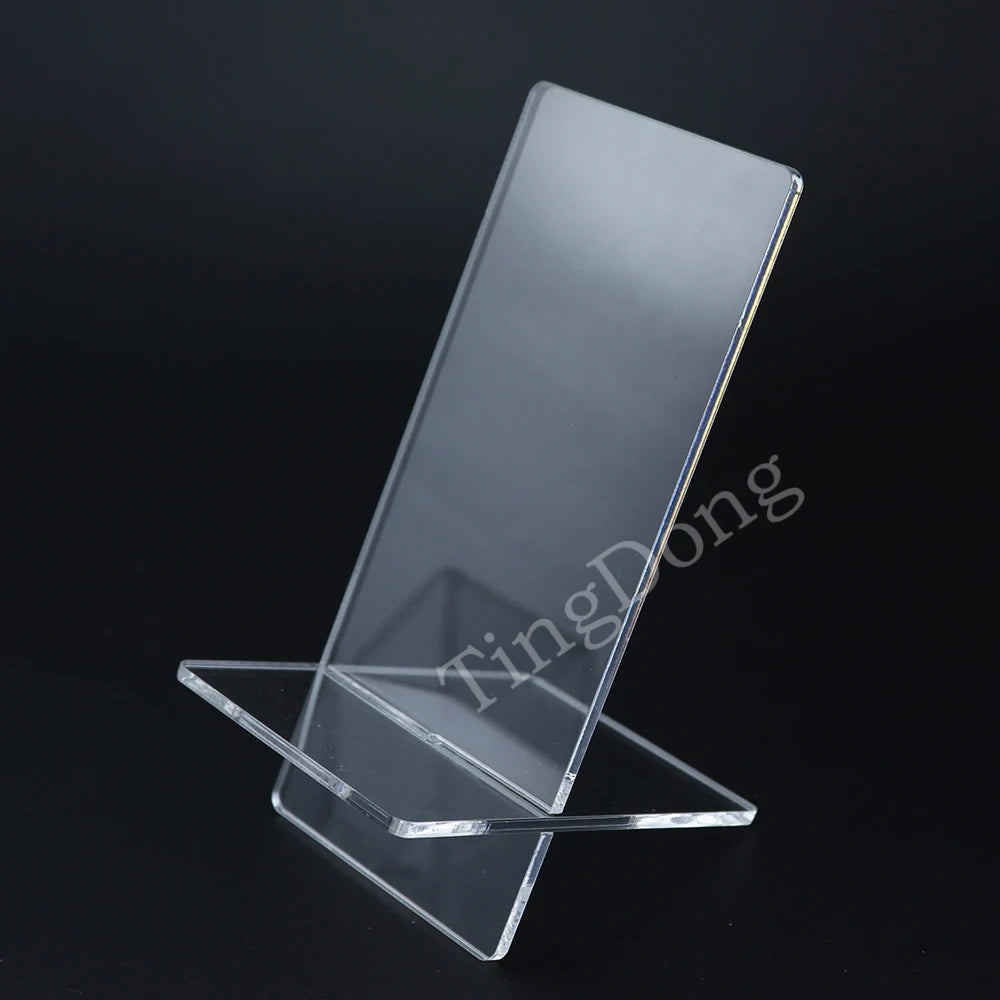 For GB GBC GBA SP 2DS 3DS PSP PSV Game Console Clear Plastic Transparent Stand Shelf Window Counter Display Showcase