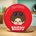 M-Monchhichi Cute Anime Brooches Cute Cartoon  Badge Jacket Jeans Lapel Pin Gift Accessorie