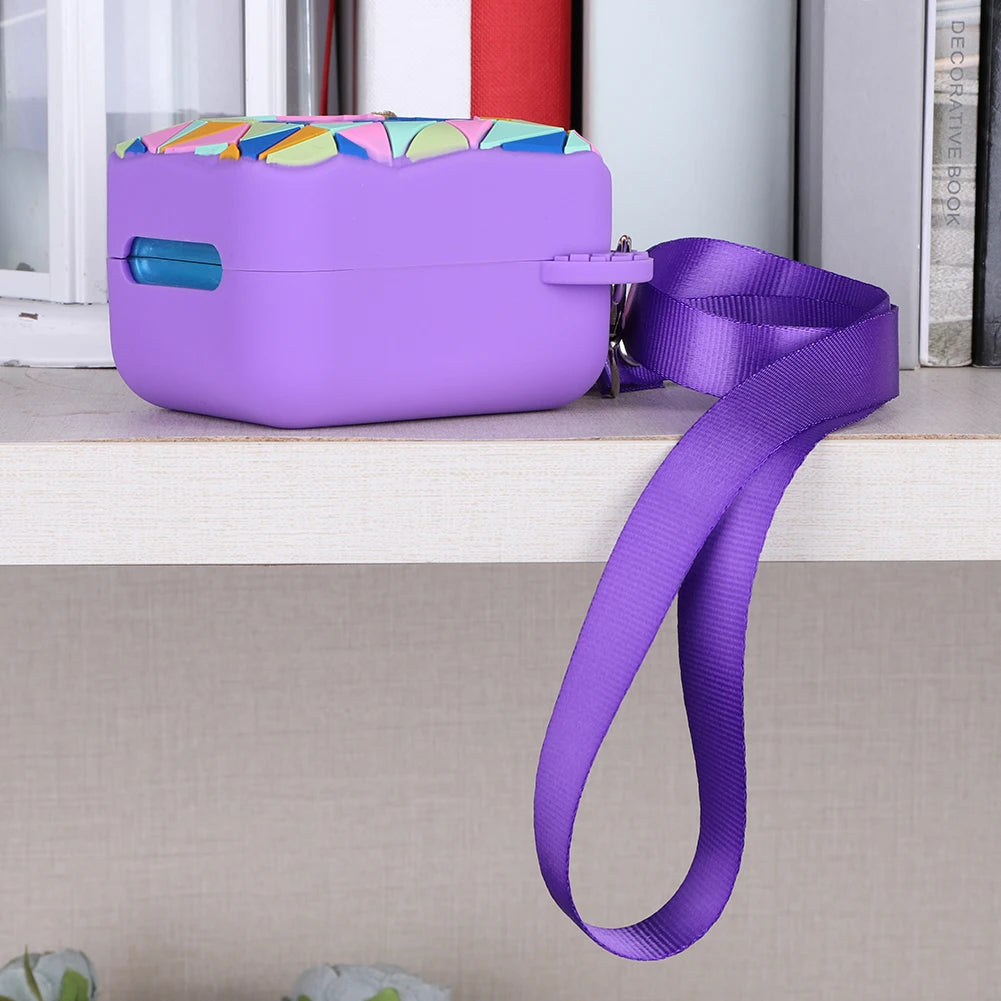 Case for Bitzee Magicals Digital Pet Silicone Protective Cover with Neck Lanyard Magicals Interactive Toy 3D Printed Protector