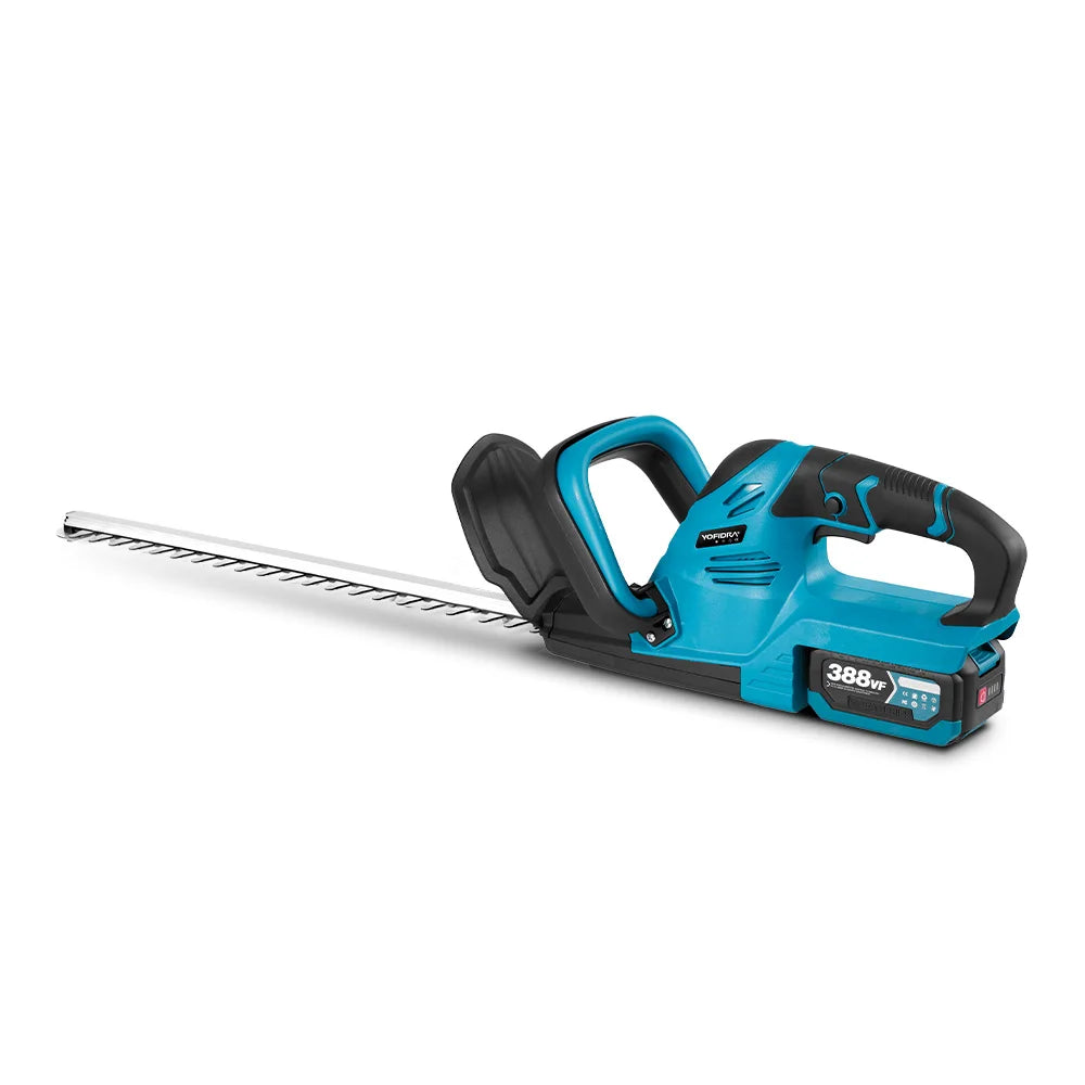 YOFIDRA 2000W Electric Hedge Trimmer 15000RPM Lawn Mower Garden Landscaping Hedge Pruner Trimmer Tool For Makita 18V Battery Pin