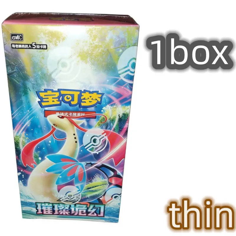 Pokemon Cards Original Trading PTCG Cartoon Simplified Chinese 16.0Bright Fantasy Chinese Version Trading Card Booster Box Gifts