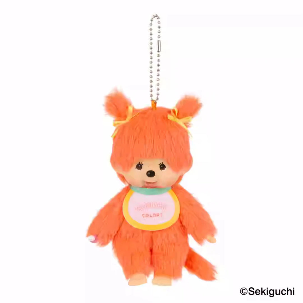 2025 Original 13cm Monchichi Cute And Fun Colorful Hair Basic Classic Pendant Model Toy Soft Children Adult Birthday Kid Gifts