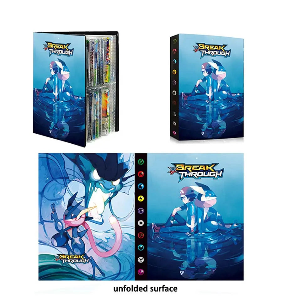 Pokemon Cards Album Book 240Pcs Card Album Creativity New Model Binder HolderCollect Card Book Collection￥