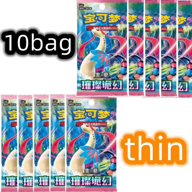 Pokemon Cards Original Trading PTCG Cartoon Simplified Chinese 16.0Bright Fantasy Chinese Version Trading Card Booster Box Gifts