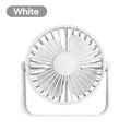 Desk Fan Portable Mini Usb Rechargeable Fan Ultra Quiet Suitable For Home Desk Office Student Dormitory Computer Summer New