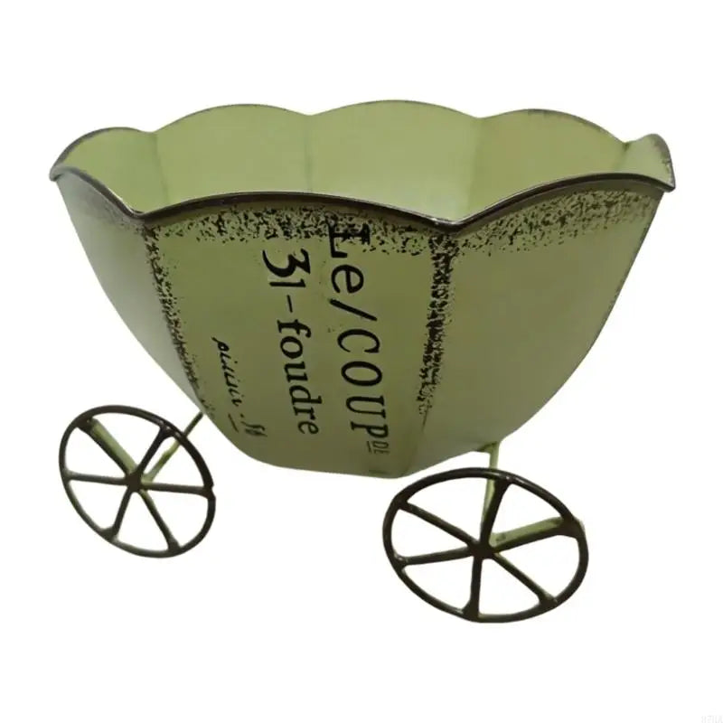Classical Wrought Iron Creative Flower Pot Home Furnishing Outdoor Gardening Metal Flower Pot Courtyard Garden Decoration 87HA