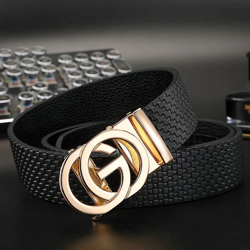 2024 New Luxury Designer Work Belt Men High Quality Male Leather Belt Women brand g Buckle ladies Dress Strap women Jeans Belt