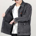 Denim Jackets Man Blazer Cargo Black Jeans Coat for Men Clothing Outwear Fast Delvery Cheap Price Stylish Branded Fashion New In