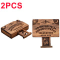 Mini Ouija Board Retro Miniature Spirit Board With Drawer Wooden Miniatures Emotional Love Drawer Halloween Decorations Tools