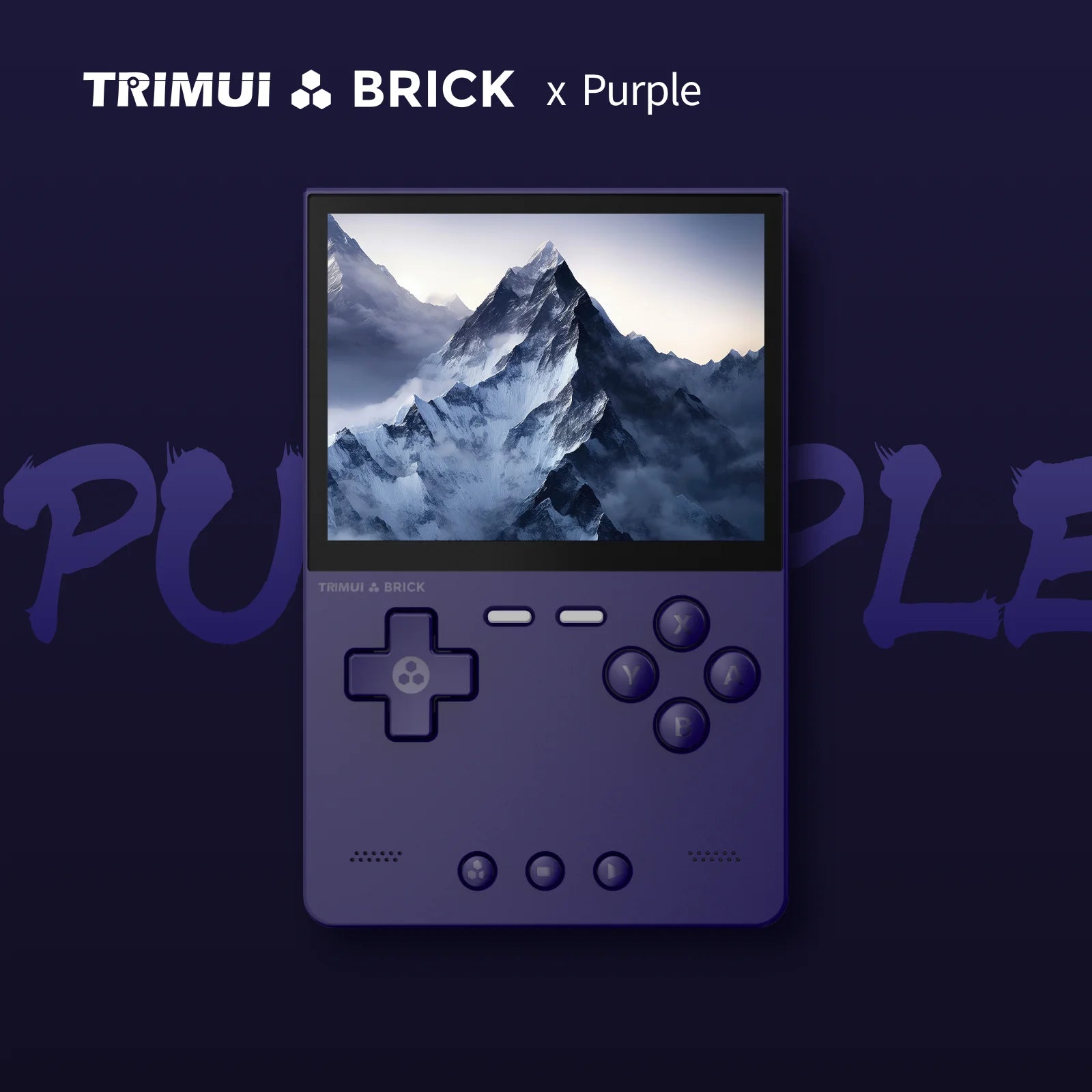 TRIMUI BRICK Handheld Game Console 3.2'' IPS Screen Linux System Trimui UI Metal Back Panel Key LED Lighting Free Keycap Gifts