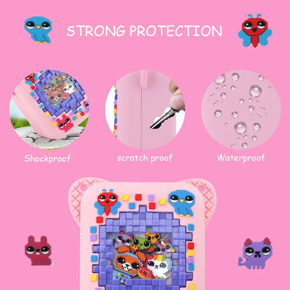 Protective Case For Bitzee Digital Pet Soft Silicone Protective Cover With Lanyard Dustproof Carrying Case Bag Accessories