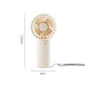 Portable Handheld Mini Fan for Summer Cooling Compact Desk Fan with Strong Airflow Simple Design Ideal for Outdoor travel Use