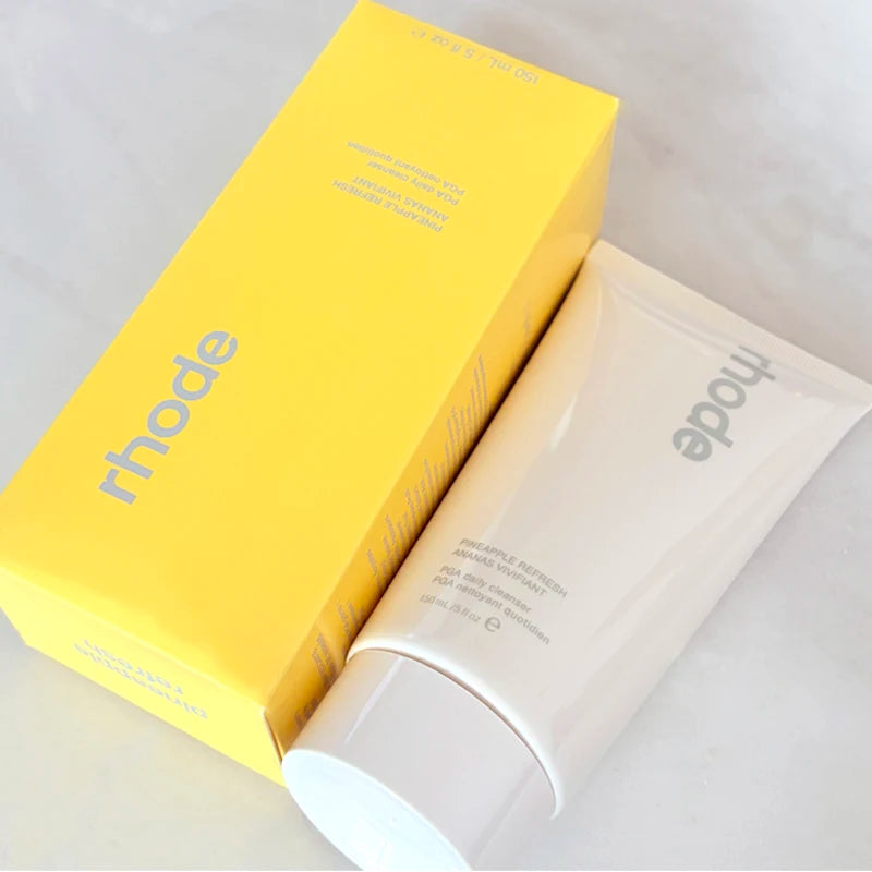 Rhode×The Biebers Limited Edition Lip Gloss Facial Pimple Patch Caffeine Cream Mask Banana Peel Eye Patch Moisturizing Treatment