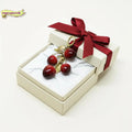 Luxury High Quality Cherry Bag Charms for Keychains Elegant Accessories Decoration