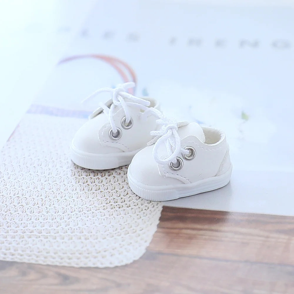 Labubu Doll Shoe Collection 17cm Plush Doll Clothing Accessories Labubu I II Idol Doll Sitting Party Accessories