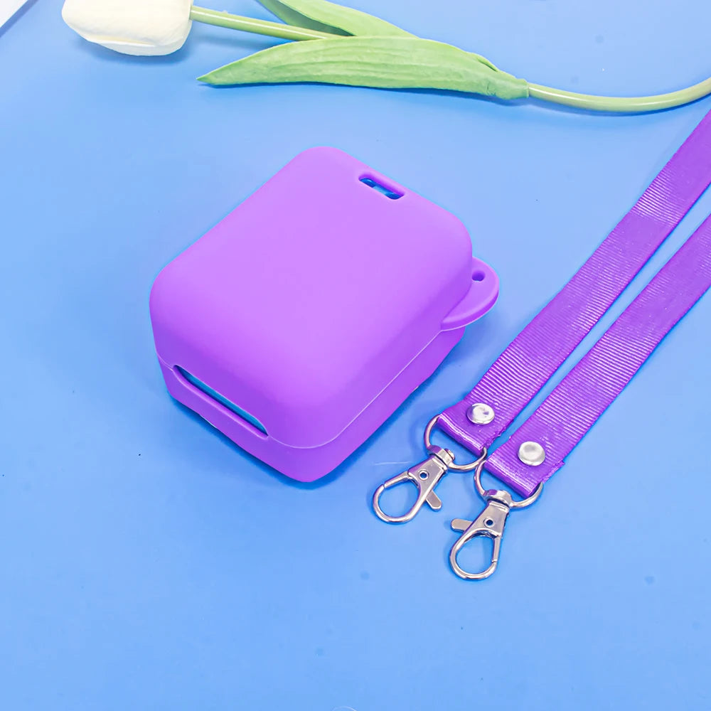 Case for Bitzee Magicals Digital Pet Silicone Protective Cover with Neck Lanyard Magicals Interactive Toy 3D Printed Protector