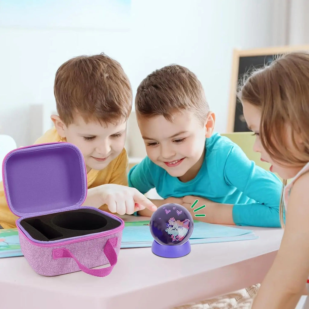 For Bitzee Hamster Ball Travel Case Cover Custom Foam Protective Carrying Box for Virtual Electronic Digital Pet And Dock Bag