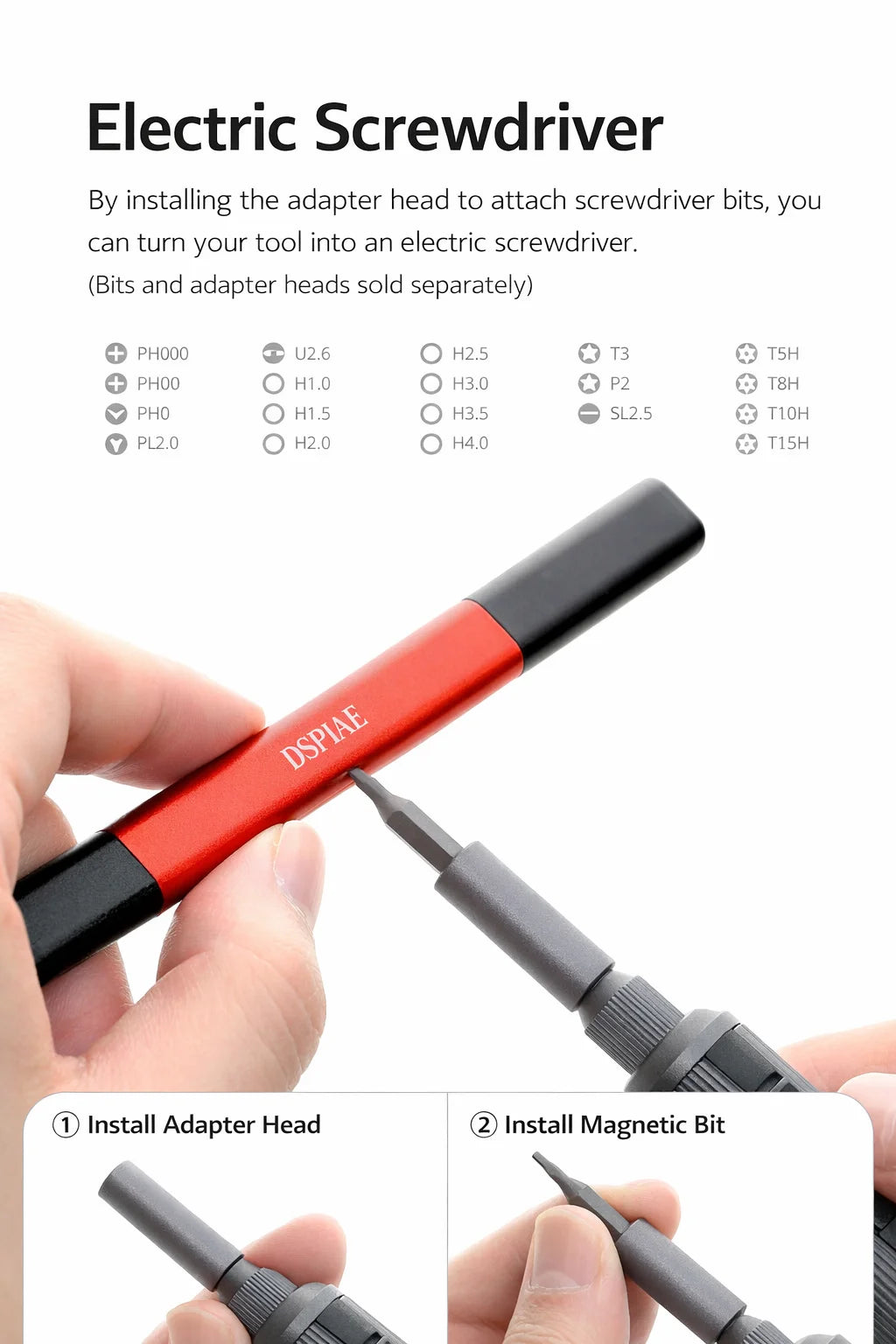 DSPIAE AT-ED01 Orbit Electric Hand Drill Screwdriver for Gunpla Plastic Wooden Soft Metal Drilling Model DIY Assembly Hobby Tool