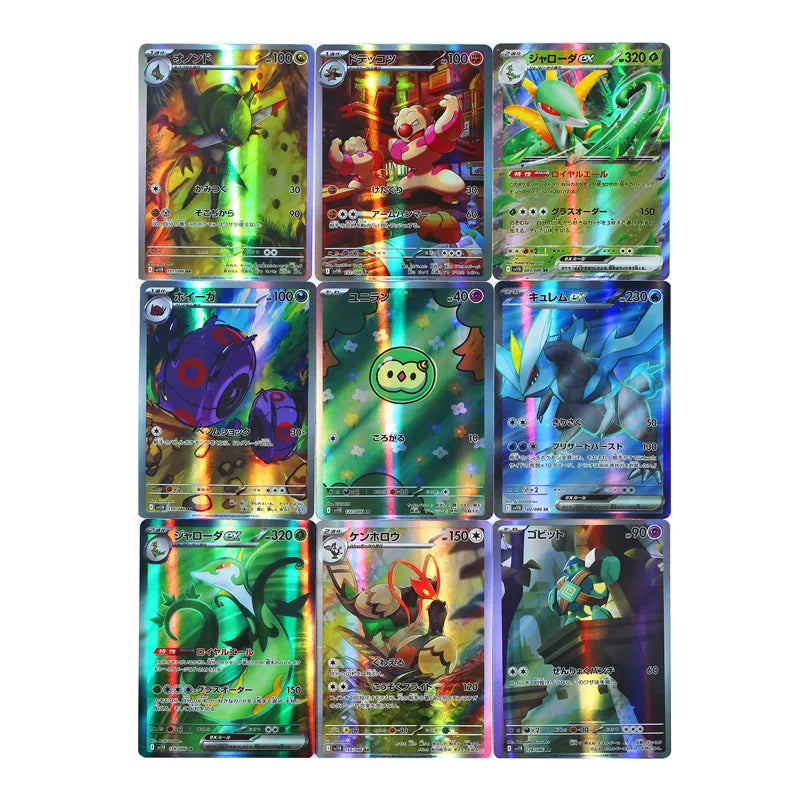 140pcs/Box Anime Pokemon Japan Version TCG Scarlet Violet 151 Classics Expansion Booster Box Pokemon Trade Card 20 Pack Cards