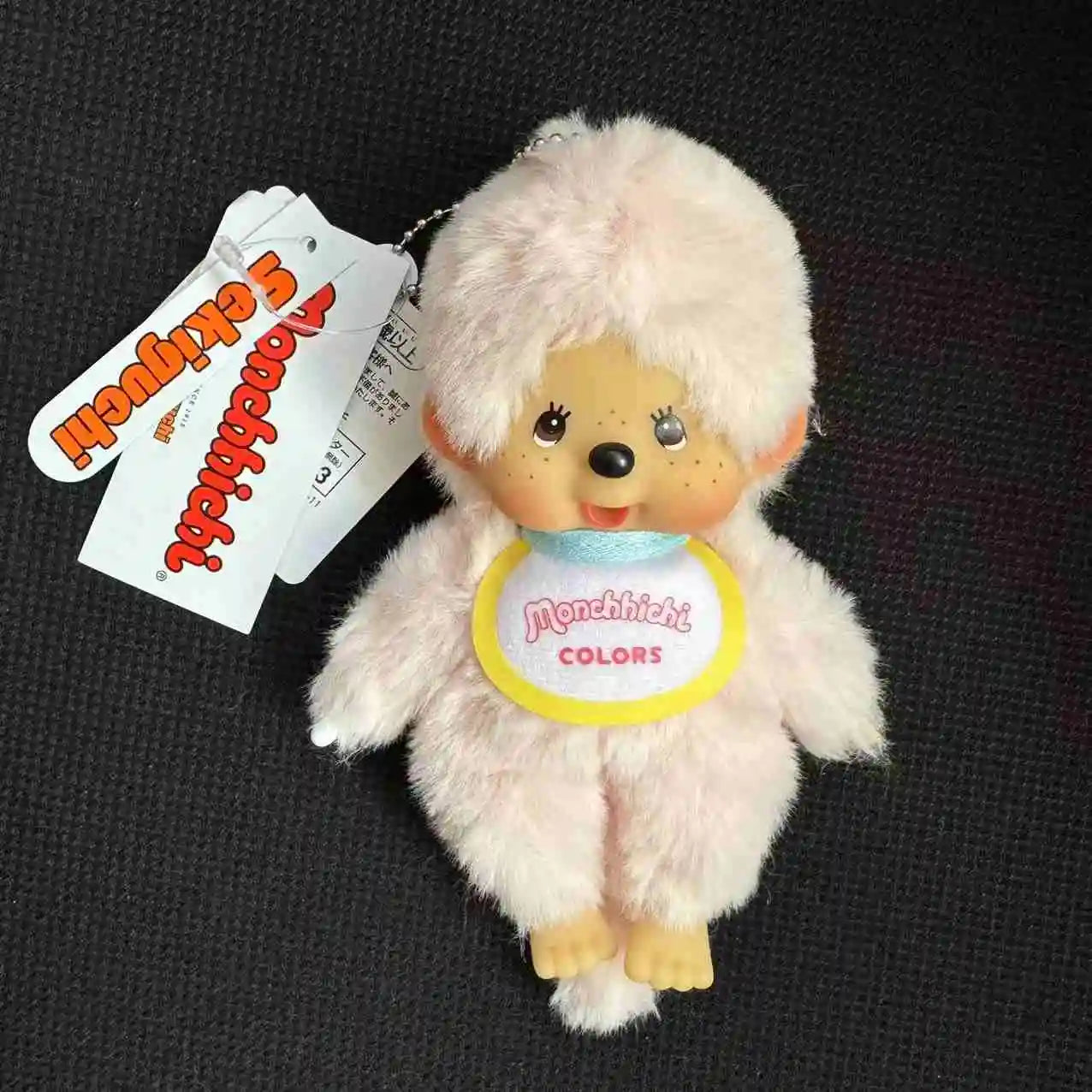 2025 Original 13cm Monchichi Cute And Fun Colorful Hair Basic Classic Pendant Model Toy Soft Children Adult Birthday Kid Gifts