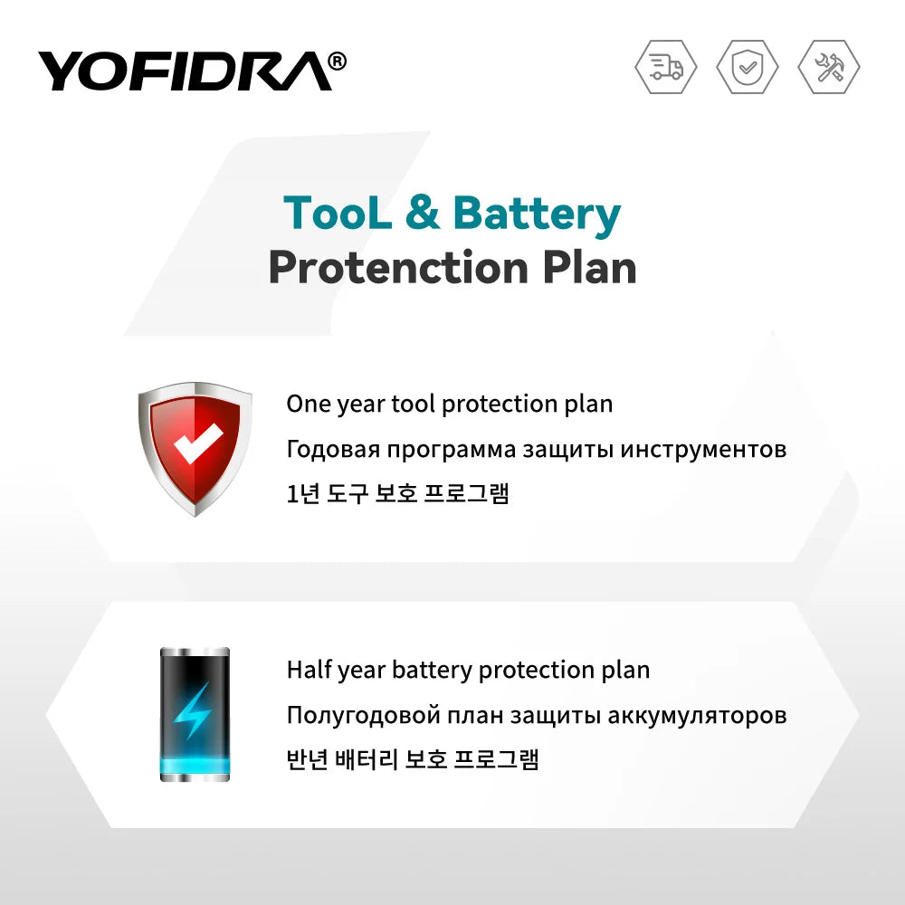 YOFIDRA 20L Electric Sprayer High Capacity Yard Lawn Spraying Irrigation Backpack Sprayer Power Tools for Makita Battery Pin