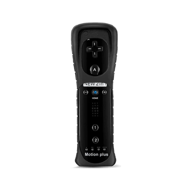 2PCS Remote Controller with Nunchuck Controller for Wii Console Wireless Gamepad with Motion Plus for  Wii Games Control