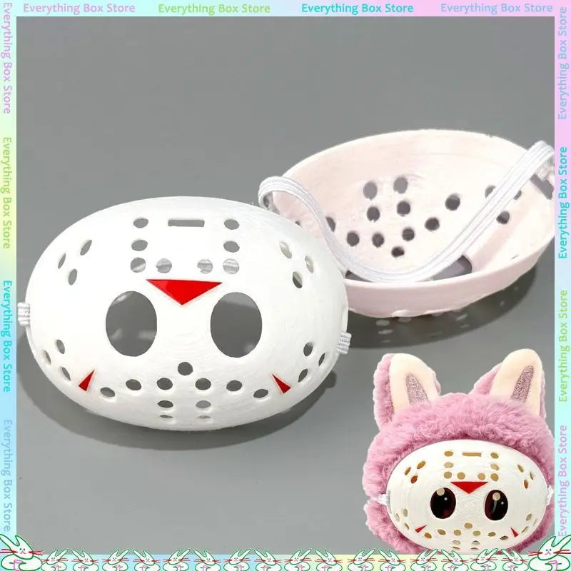 Cute Mask For 17cm Labubu Mask Doll Accessories V1 V2 V3 Doll Mini Mask Accessories Gift For Doll