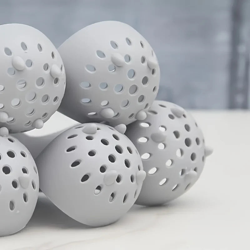 1/2pcs Silicone Egg Cooker High-Temperature Resistant Silicone Steaming Eggs Boiler for Home Quick Breakfast Prep Kitchen Tools