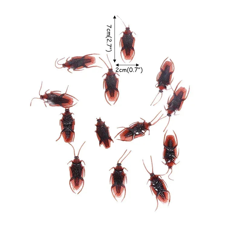Realistic Cockroach Model Novelty Cockroach Prop Cockroach Toy Pranking Toy April Fools' Day Halloween Party Decorations
