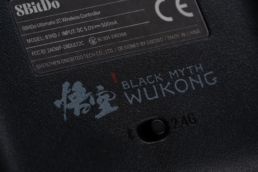 8BitDo Ultimate 2C Wireless Game Controller Wired Gamepad Black Myth WuKong with Hall Effect Joystick for Windows 10/11 Android