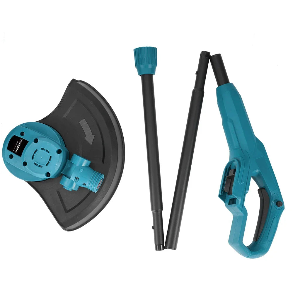 YOFIDRA 10Inch 6000W Brushless Electric Lawn Mower 58000RPM Garden Foldable Grass Trimmer Garden Tool For Makita 18V Battery Pin