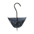 Iron Wall Planter Umbrella Shape Hanging Flowerpot Decorative Garden Decor for Balcony and Courtyard Walls